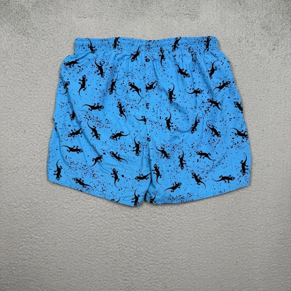 Vintage 90s Gecko‎ Hawaii Swim Trunks